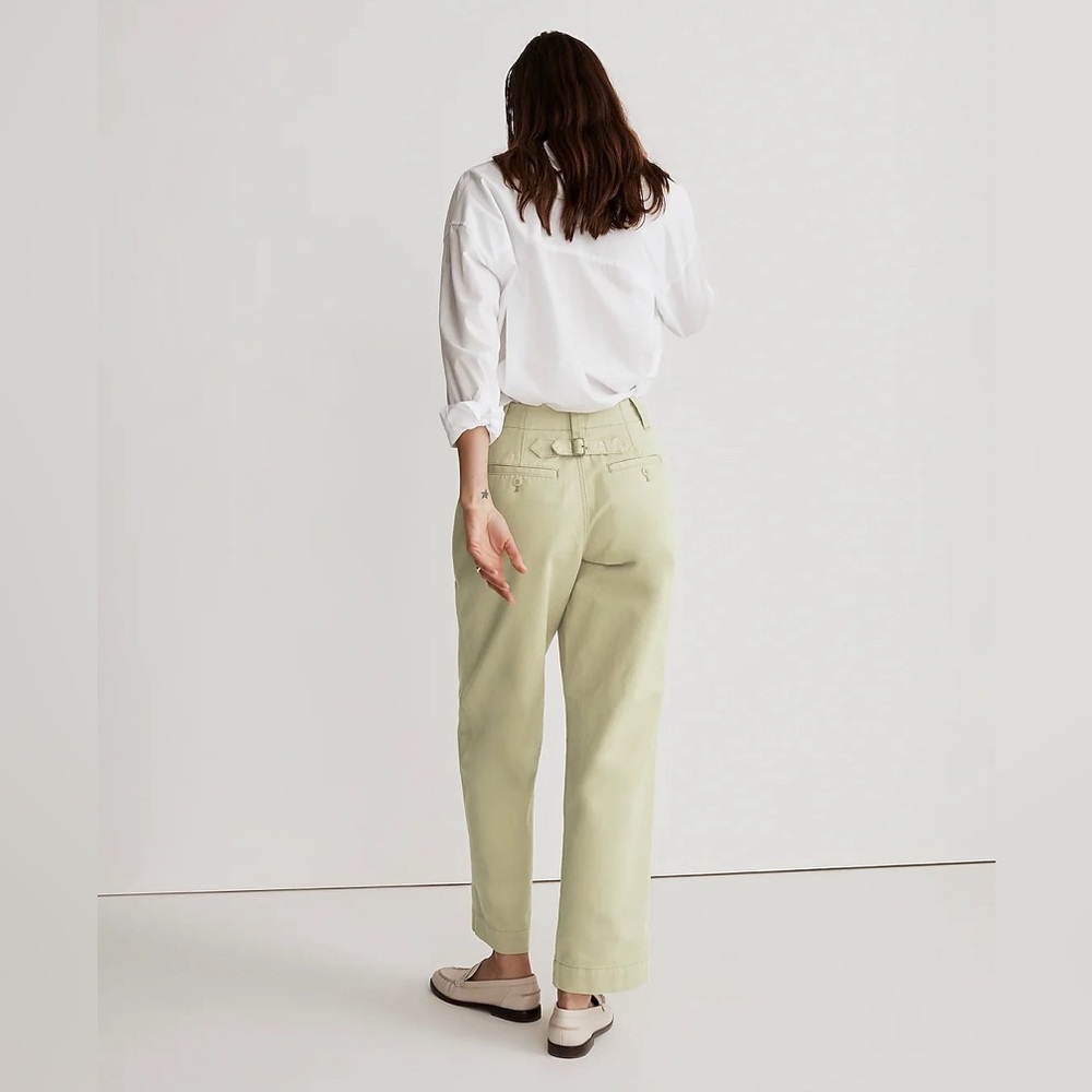 MADEWELL Relaxed Chino Pants 00 Pale Lichen - Picture 3 of 5